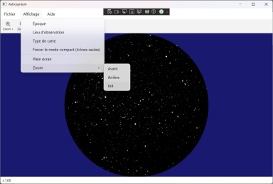 Logiciel Astrosynium - Capture d'écran - Cliquez pour agrandir