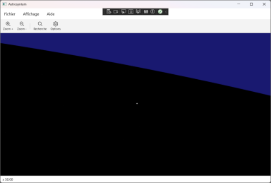 Logiciel Astrosynium - Capture d'écran - Cliquez pour agrandir