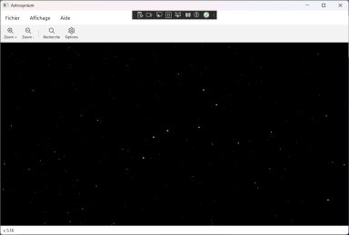 Logiciel Astrosynium - Capture d'écran - Cliquez pour agrandir